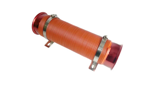 Red induction hose with ram - induction,