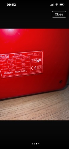Rare coca cola fridge - fridge,