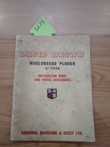 David brown mouldboard plough - brown,
