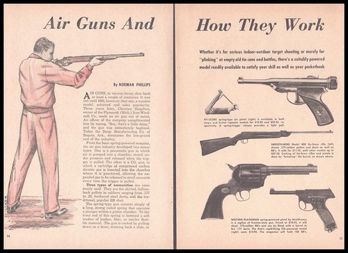 Air guns how - “air, they