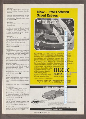 1986 buck knife - 1986,