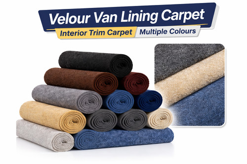 Velour top lining - velour, for