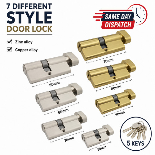 Euro cylinder door lock - euro,