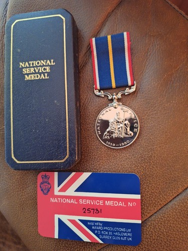 National service medal - national,