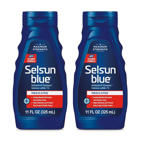 Selsun blue medicated - -,