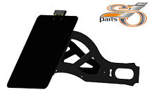 Harley Davidson Softail Deluxe License Plate Holder Side + Lighting