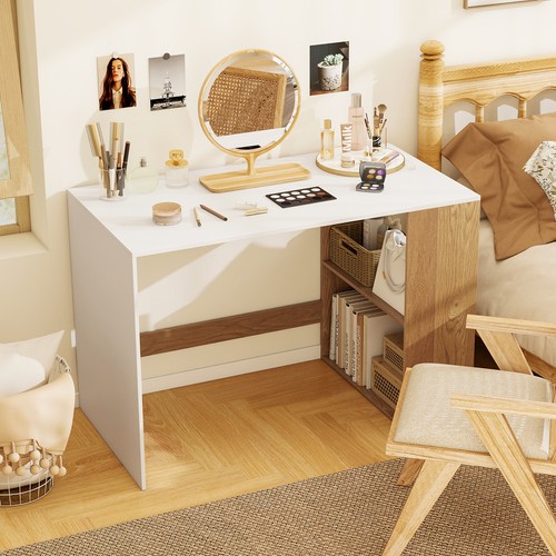 Modern wooden office - office, desk
