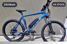 Carrera Vulcan Electric Mountain Bike Brand New 36v 250watt Motor + 10ah Battery