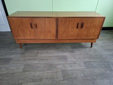 G Plan Mid Century Teak Sideboard On Wooden Legs