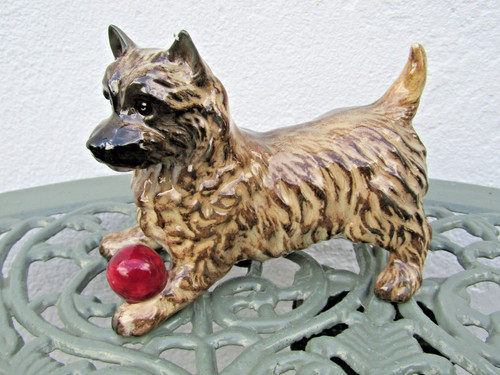 Beswick cairn terrier - cairn, red