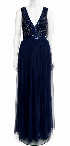 Jenny packham navy tulle and - packham,