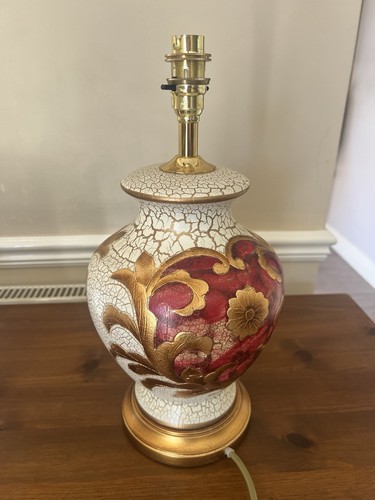 Ceramic table lamp stand - 14”,