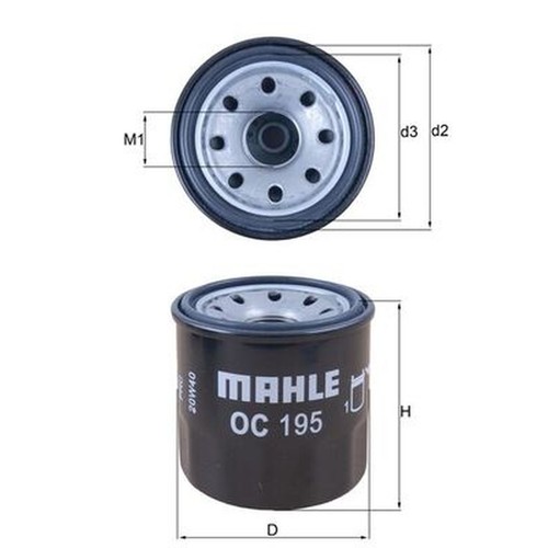 Oil filter for subaru - subaru, vivio