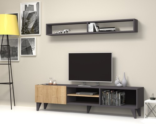 Grey oak unit - unit, and