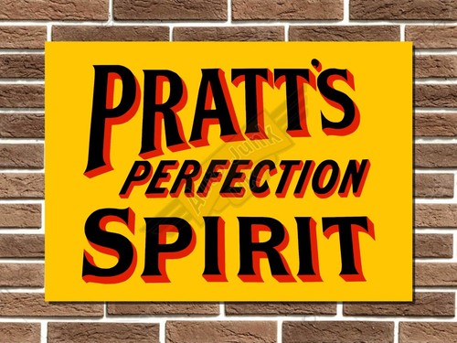 Pratts perfection metal sign - metal,
