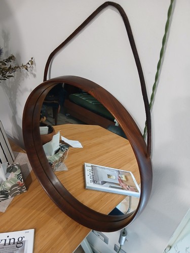 1960s teak mirror - teak, uno
