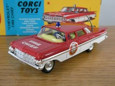 CORGI MODEL CLUB FIRE CHIEF
