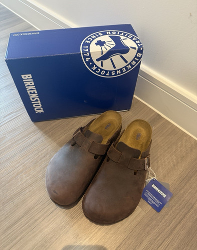 Birkenstock boston men - men's, brown