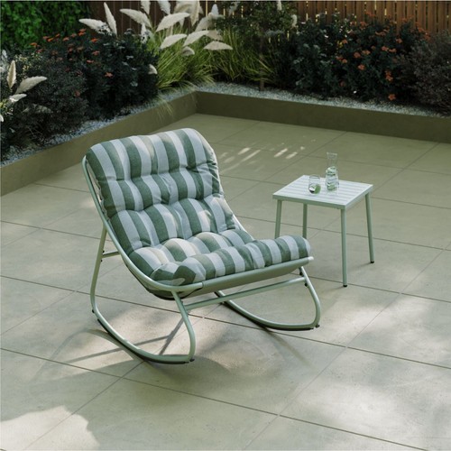 Porto green stripe rocking - porto,