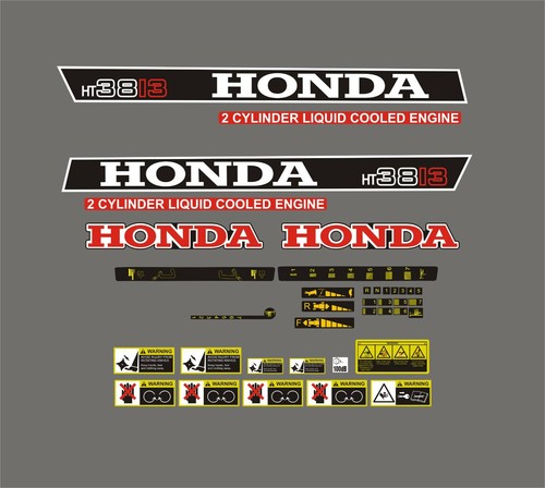 Honda 3813 mower decal - 3813,