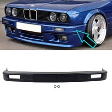 Sport Bumper Spoiler Front Upper Black Fits BMW E30 Also M-Technik II