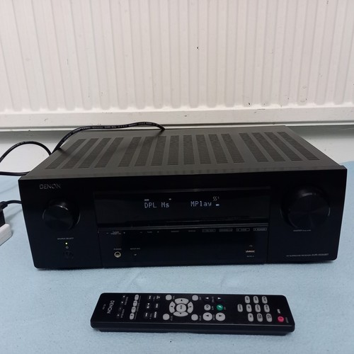 Black receiver denon - black, av
