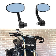 Pair 7/8" 22mm Bar End Mirrors