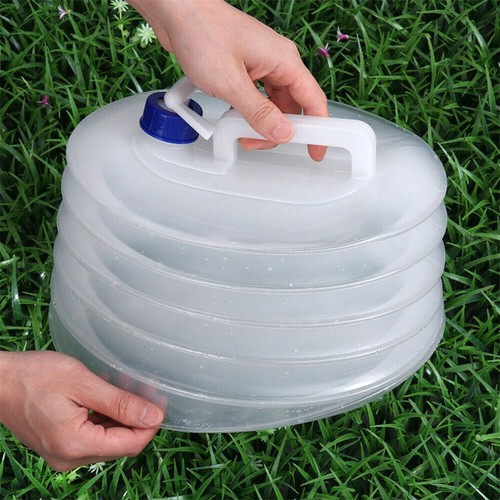 Foldable water container - water,