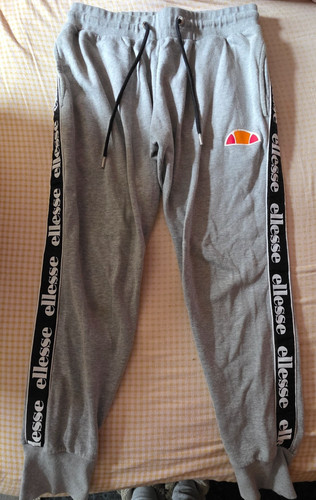 Ellesse womens grey joggers - grey,