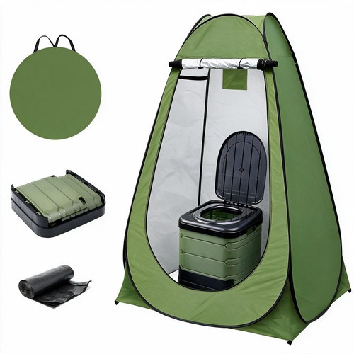 24l portable camping toilet - portable,