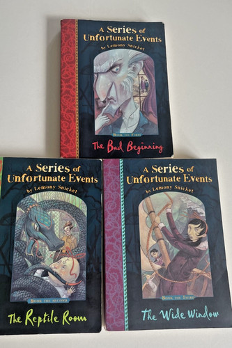 Lemony snicket series of - lemony,