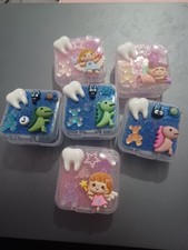 Tooth Fairy Box /trinket Box . Handmade Resin Can Be Personalised With Intial.