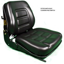 Dumper seat ROLLER SEAT SWITCHED GS12SW TEREX THWAITES BENFORD BOMAG NEUSON