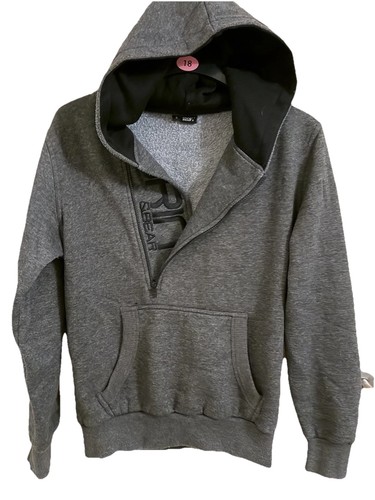 Grin and bear fleece hoodie - bear,