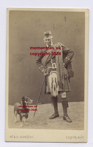Cdv scotland gillie named j - cdv, gillie?
