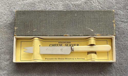 Vintage boxed faux bone - vintage, handle