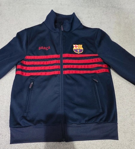 Barcelona full zip logo - fc,