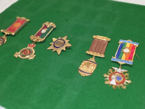Vintage raob medals lot hrh - vintage,