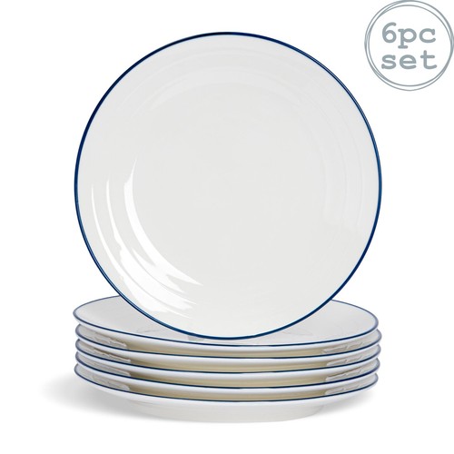 White farmhouse dinner plates - dinner,