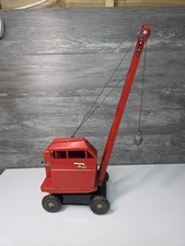 Vintage Tri-ang KL 44 Jones Crane, 4 Ton, 1960's Triang Crane 🏗 Toy Metal Crane