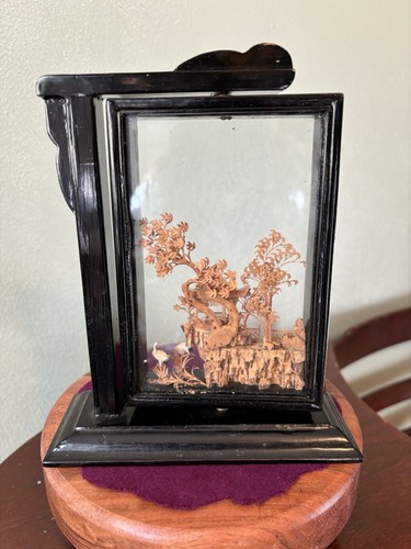 Vtg oriental hand - hand, cork