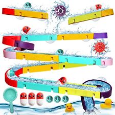 Bath Toys for 3 4 5 6 Year Olds Water Slide Track Ball Game Ducks Kids Toddlers