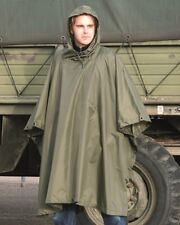 Plain Olive Waterproof Hooded