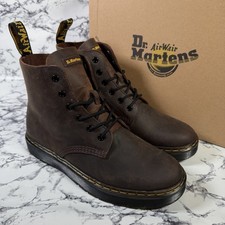 DR MARTENS Dark Brown Thurston Chukka Boots SIZE UK8 EU42 BNIB Crazy Horse