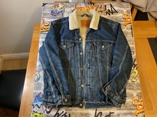 Mens Levis Denim Sherpa