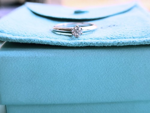 Tiffany platinum 0 21ct - &, co