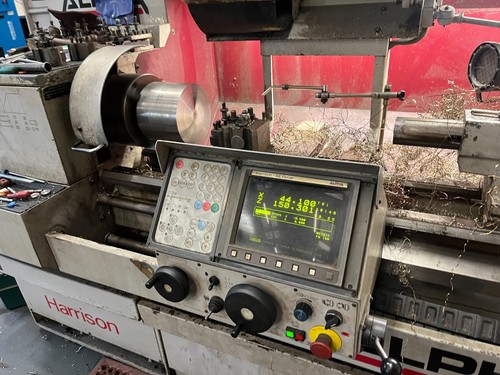 Harrison alpha 400 cnc - harrison, cnc/manual