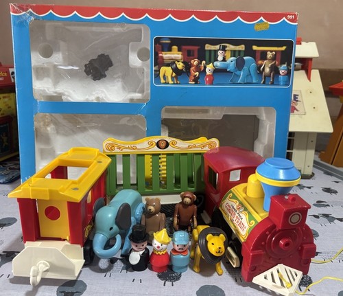 Vintage fisher price circus - vintage,