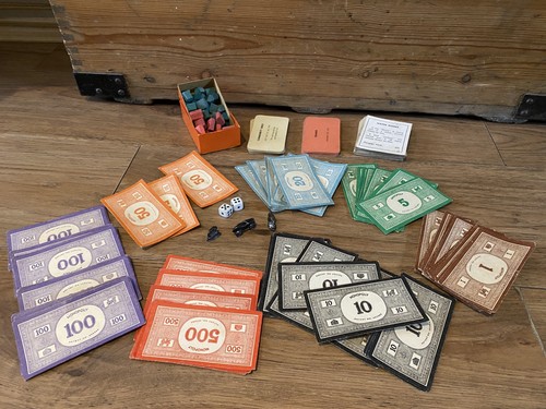 1940 monopoly pewter - 1940’s,