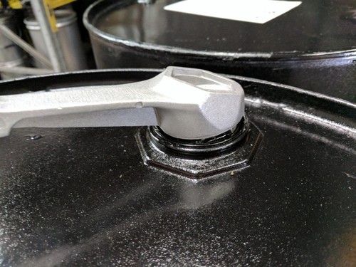 Barrel key metal drum lid - barrel,